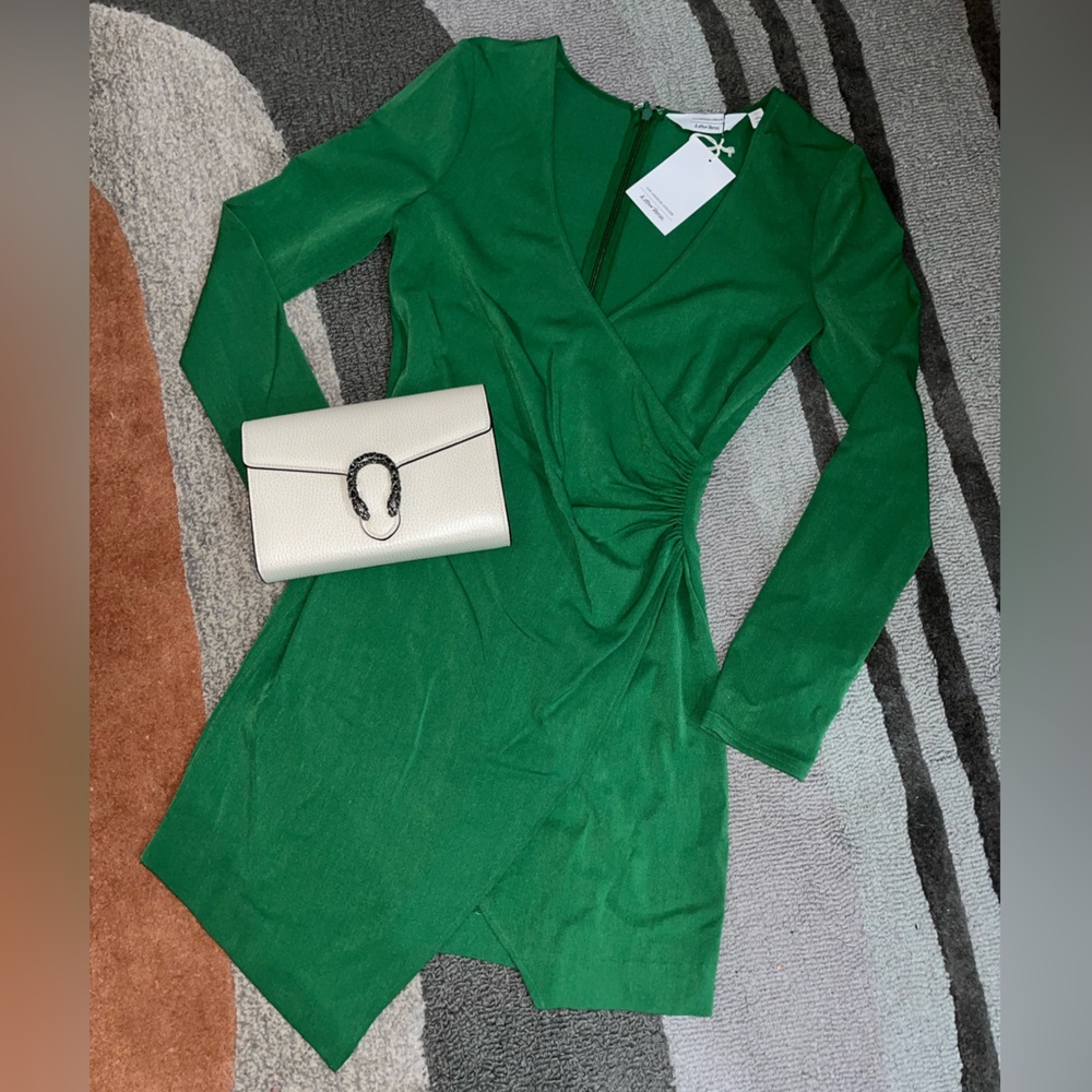 *NWT* &OTHER STORIES Green Mini Dress US4